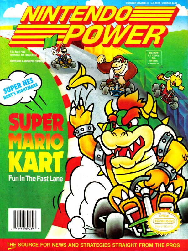 Nintendo Power Issue 041 (October 1992) cover